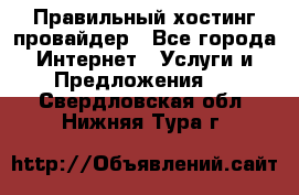 Правильный хостинг провайдер - Все города Интернет » Услуги и Предложения   . Свердловская обл.,Нижняя Тура г.